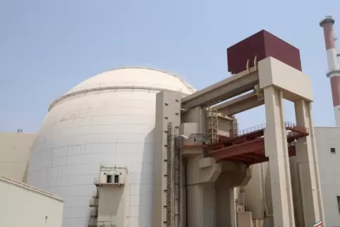 Das Kernkraftwerk Buschehr im Iran.