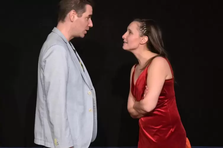 &bdquo;Happy&ldquo;: Szene mit Timo Effler und Daniela Michels.
