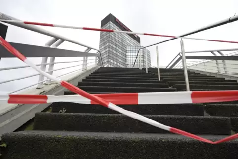 Der Sanierungsfall Rathaus ist seit Ende vergangenen Jahres geschlossen.