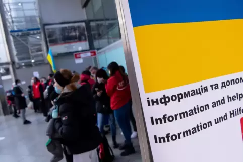 Viele Flüchtlinge aus der Ukraine suchen derzeit in Deutschland eine Unterkunft. 