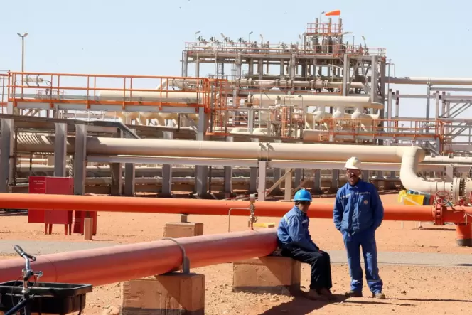 Algerien deckt derzeit rund 11 Prozent des europäischen Bedarfs an Erdgas ab. Die Aufnahme aus dem Jahr 2013 stammt aus der Gasa