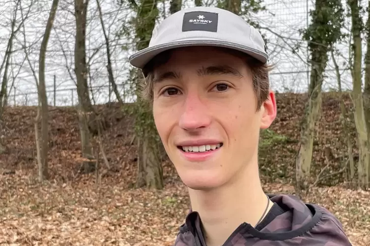 Der 24-jährige Max Rahm lief 2021 zum ersten Mal einen Marathon. 