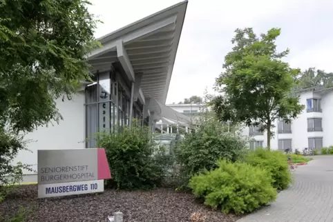 Pflegeheim im Speyerer Osten: das Bürgerhospital. 
