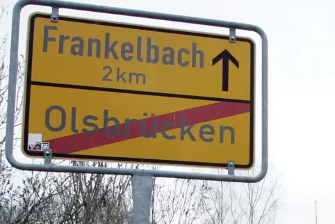 Die Ortsumgehung Olsbrücken soll im Wesentlichen auf Frankelbacher Gemarkung verlaufen. 