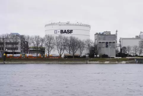Das BASF-Werk in Ludwigshafen.