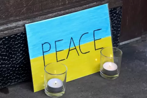 Mit Frieden und einem schnellen Ende des Konflikts zwischen der Ukraine und Russland rechnet Oberbürgermeister Martin Hebich nic Mit Frieden und einem schnellen Ende des Konflikts zwischen der Ukraine und Russland rechnet Oberbürgermeister Martin Hebich nic