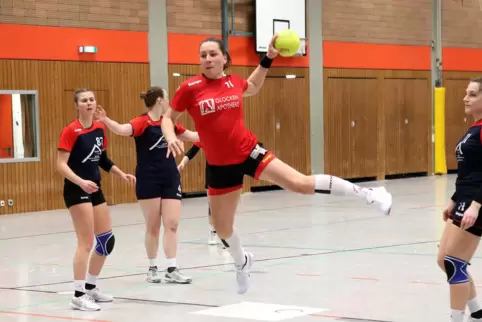 Nur schwer zu stoppen: Lena Bringsken.