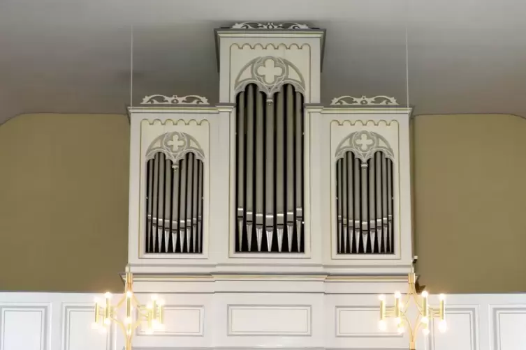 Die Konker Orgel ist mit ihren 13 Registern und 660 Pfeifen noch im Originalzustand von 1871 erhalten