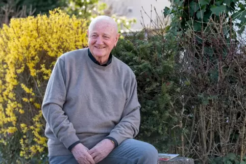 Rudi Schäfer spendet seit über 50 Jahren Blut. 