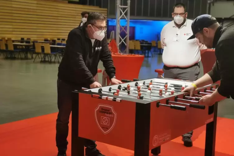 Es wurde auch real gezockt und nicht nur virtuell. 