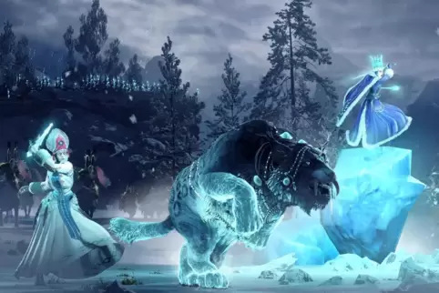 Fantasievolle Kämpfer: „Total War: Warhammer 3“.