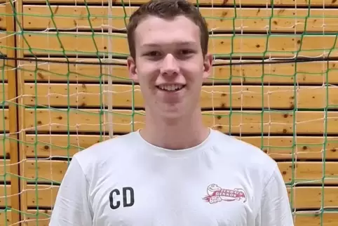 Torwart Clemens Diehl war einer der Matchwinner für die HSG Eckbachtal II beim Sieg in Edigheim. 