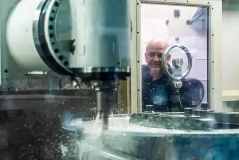 Zu den Großaufträgen, die KSB auch an seinem Stammsitz in Frankenthal derzeit bearbeitet, zählen Hauptkühlmittelpumpen für Kraft Zu den Großaufträgen, die KSB auch an seinem Stammsitz in Frankenthal derzeit bearbeitet, zählen Hauptkühlmittelpumpen für Kraft