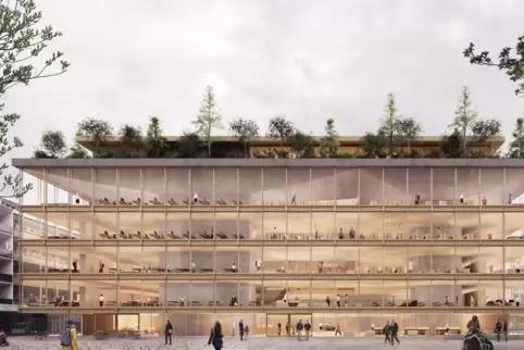 Luftige Angelegenheit: An der Tragwerksplanung für die neue Mannheimer Stadtbibliothek wirken Ingenieure aus dem Zigmo-Verbund m Luftige Angelegenheit: An der Tragwerksplanung für die neue Mannheimer Stadtbibliothek wirken Ingenieure aus dem Zigmo-Verbund m