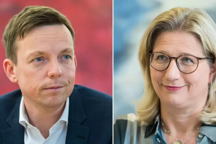 Tobias Hans und Anke Rehlinger