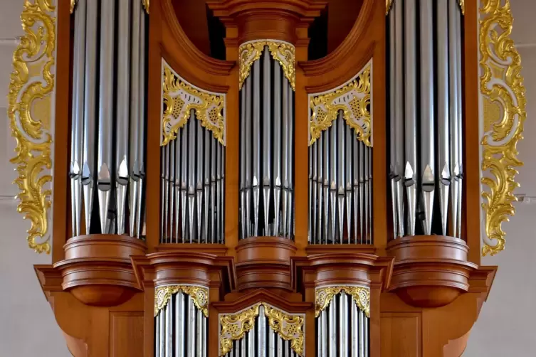 Die Walcker-Orgel in der protestantischen Kirche in Freinsheim steht bei der Konzertreihe im Mittelpunkt. 