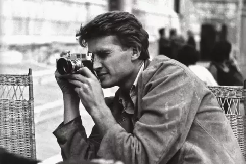 Roger Fritz, fotografiert von Meisterfotograf Herbert List in Spoleto 197. 