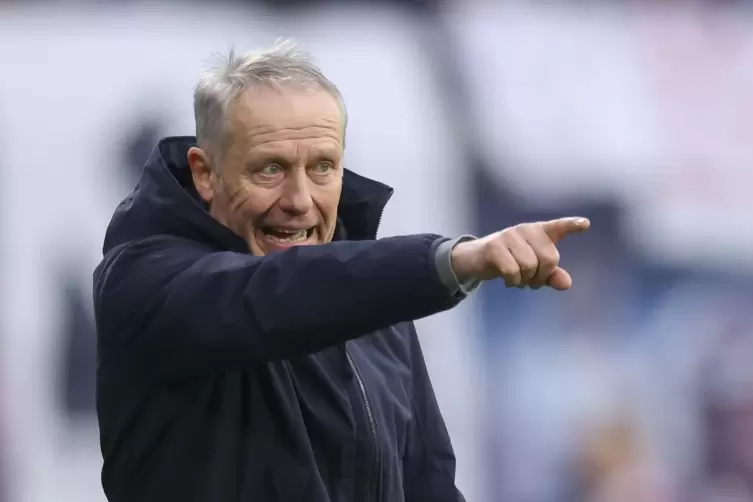 Authentisch: Freiburgs Trainer Christian Streich.