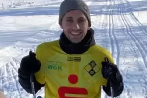 Philipp Hügen als Wintersportler, ...
