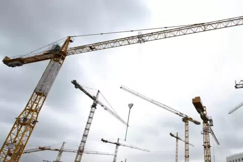 Betongold: Bauen boomt, der Grund wird teurer. Betongold: Bauen boomt, der Grund wird teurer.