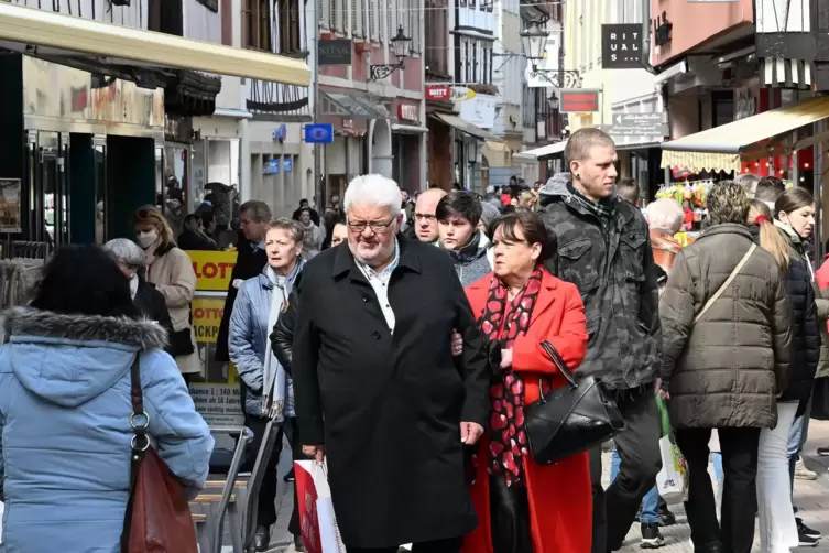 In der Stadt war einiges los.
