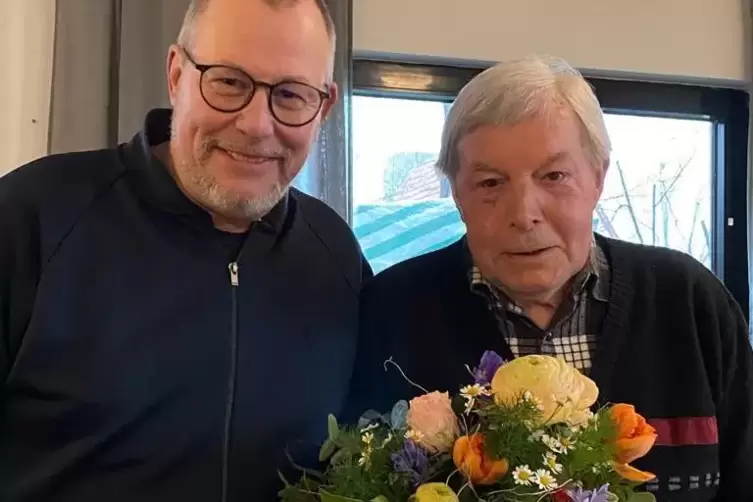Der langjährige Chef und sein Nachfolger: Rüdiger Eichert (rechts) und Kai-Uwe Gaub.