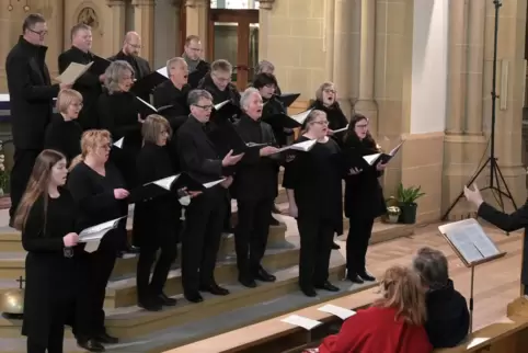 Konzert in St. Joseph: der Motettenchor Speyer unter seinem neuen Leiter Sebastian Schlöffel.