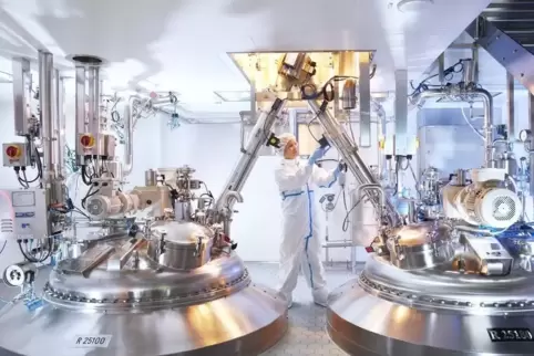 Hightech-Produktion bei Boehringer.