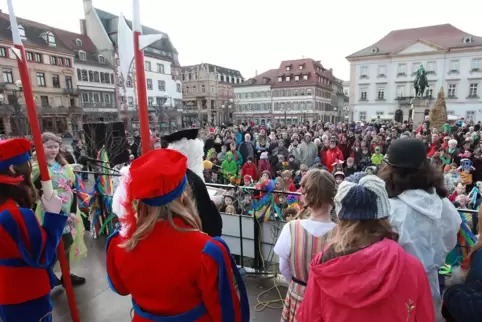 Lätare-Feier in Landau vor einigen Jahren. 