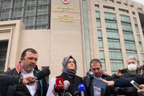 Khashoggis türkische Verlobte Hatice Cengiz wirft dem Gericht in Istanbul vor, die Wahrheit zu ignorieren.