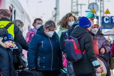 Cottbus ist eines der Drehkreuze für die Verteilung der Flüchtlinge aus der Ukraine. 
