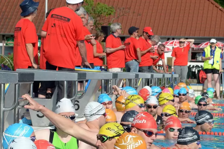 Am 29. Mai wollen die Mußbacher erstmals seit Beginn der Corona-Pandemie wieder ihren Triathlon ausrichten.