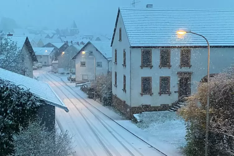 Blick aus dem Fenster in Breitenbach im Kreis Kusel