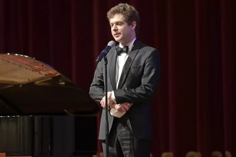  Alexej Gorlatch bei seiner Ansprache.
