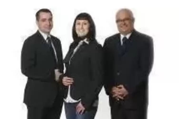 Führende Köpfe des ASB (von Links) : Andreas Mack, Julia May und Holger Scharff. 