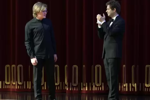 Die Pianisten Dmitry Ablogin (links) und Alexej Gorlatch. 