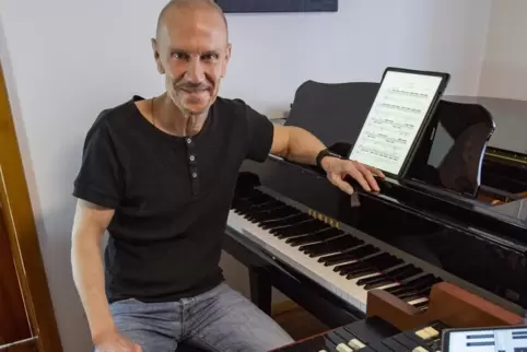 Von Musik durchdrungen: Zwei Jahre arbeitete Günter Werno an seiner ersten Sinfonie „Anima One“.