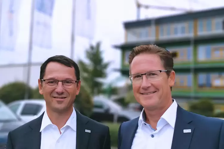 Firmenchefs: Frank Heines (links) und Andreas Schadt.