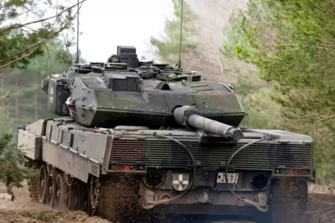 Nicht erschrecken: Ein Leopard-Kampfpanzer wird mehrere Stunden auf Südpfälzer Straßen unterwegs sein. 