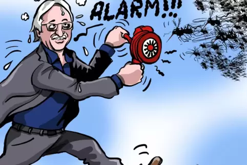 Schnakenalarm.