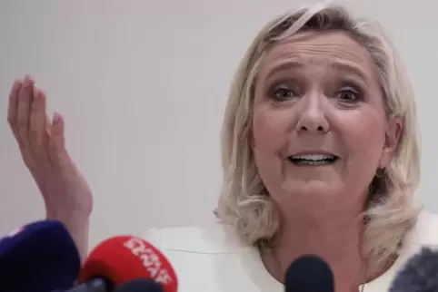 Tritt am 24. April gegen Emmanuel Macron an: Marine Le Pen.