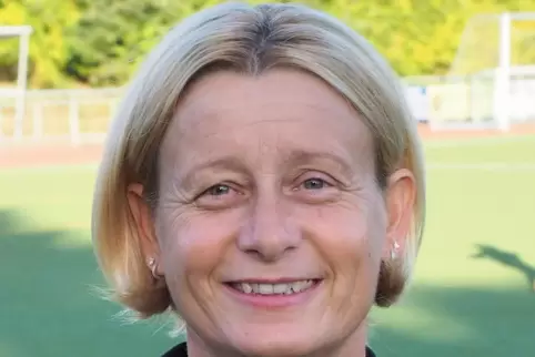 Clodine Schön, Co-Trainerin des SV Ixheim. 