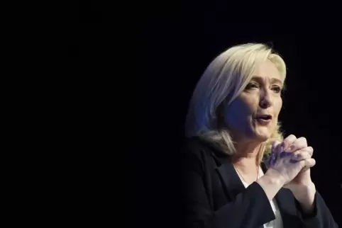 Marine Le Pen tritt als Anwältin der „kleinen Leute“ auf – und hat damit Erfolg.