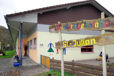 Der Gemeindekindergarten St. Julian. 