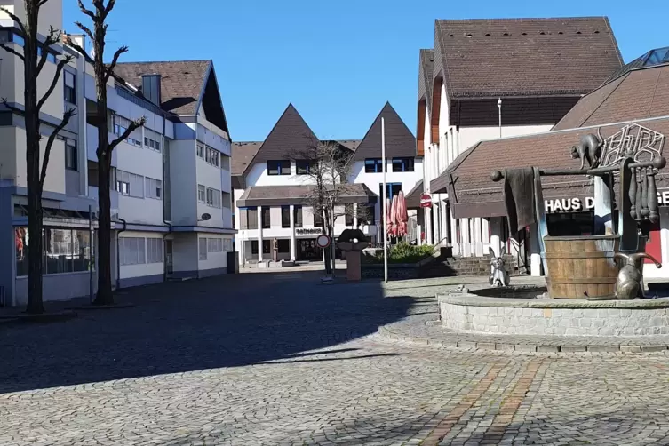 Noch herrscht Ruhe. Am Wochenende wird in der Ramsteiner Innenstadt jedoch das erste mittelalterliche Spektakulum begangen.