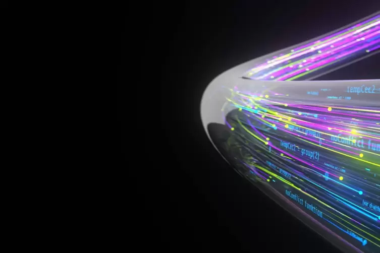 Glasfaserkabel sind der Weg zum turboschnellen Internet. 