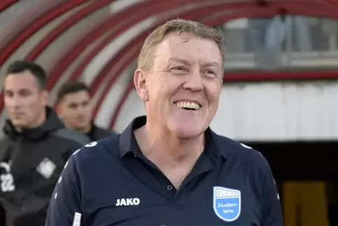 Zufrieden mit seiner Mannschaft: Mechtersheims Trainer Ralf Gimmy. 