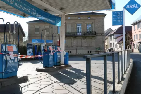 Soll schon bald wieder öffnen: die Aral-Tankstelle in Obermoschel. 