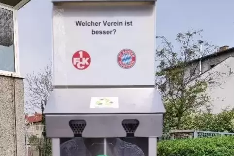 Qual der Wahl: Abstimmen mit dem Zigarettenstummel.