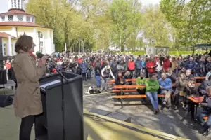 Malu Dreyer wird wieder auf der Maifeier im Ebertpark erwartet. Malu Dreyer wird wieder auf der Maifeier im Ebertpark erwartet.